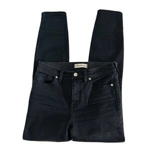 Madewell | High Riser Skinny Jeans Size 27 Dark Gray Slim Fit Denim